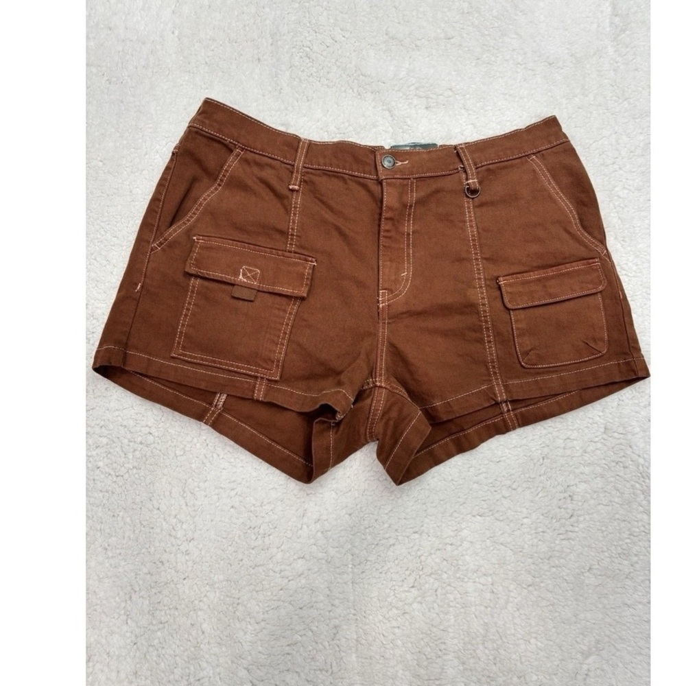 Brown Cargo Shorts